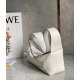 Borse Replica Hobo Puzzle Loewe vitello nappa bianca qualità specchio Replica Perfette Borse Hobo Puzzle Loewe vitello nappa bianca imitazioni