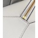 Borse Replica Hobo Puzzle Loewe vitello nappa bianca qualità specchio Replica Perfette Borse Hobo Puzzle Loewe vitello nappa bianca imitazioni