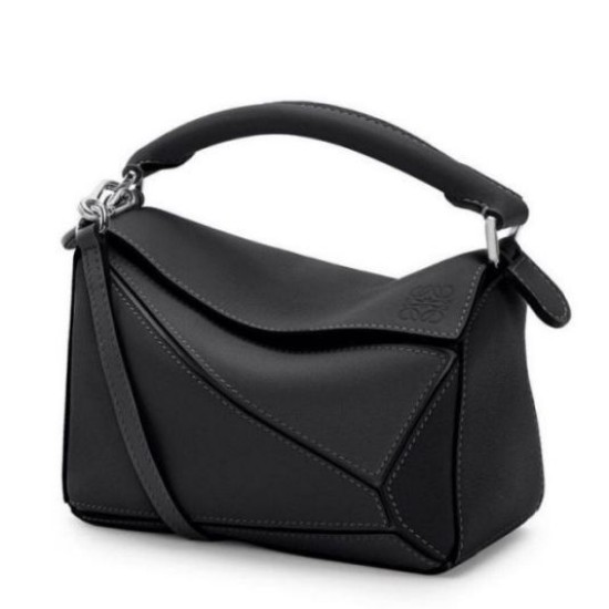 Loewe Mini Puzzle Replica Perfetta Nero Vitello qualità specchio Replica Perfette Loewe Mini Puzzle Perfetta Nero Vitello imitazioni