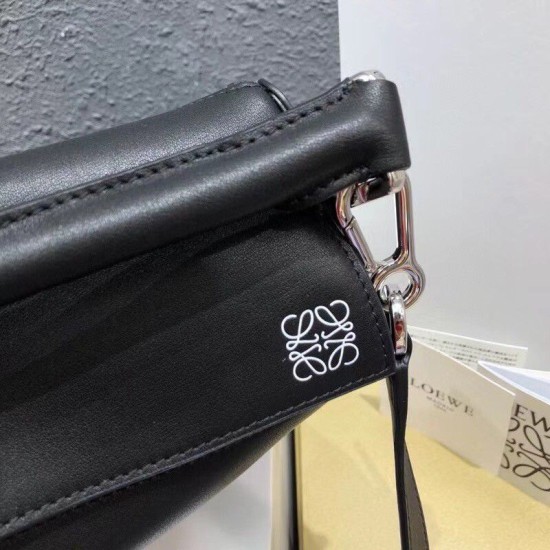Loewe Piccolo Puzzle Borsa Nero Vitello Replica Replica Perfette Loewe Piccolo Puzzle Borsa Nero Vitello imitazioni