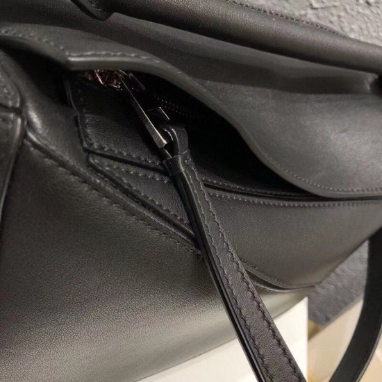 Loewe Piccolo Puzzle Borsa Nero Vitello Replica Replica Perfette Loewe Piccolo Puzzle Borsa Nero Vitello imitazioni