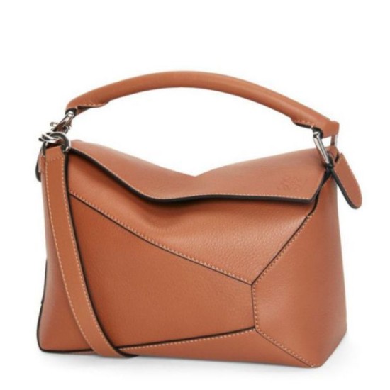 Loewe Puzzle Piccolo Borsa Tan Classico Vitello Replica Replica Perfette Loewe Puzzle Piccolo Borsa Tan Classico Vitello imitazioni