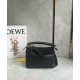Loewe Puzzle Piccolo replica Nero Vitello con Manico Intrecciato qualità specchio Replica Perfette Loewe Puzzle Piccolo Nero Vitello con Manico Intrecciato imitazioni