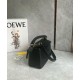 Loewe Puzzle Piccolo replica Nero Vitello con Manico Intrecciato qualità specchio Replica Perfette Loewe Puzzle Piccolo Nero Vitello con Manico Intrecciato imitazioni