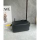 Loewe Puzzle Piccolo replica Nero Vitello con Manico Intrecciato qualità specchio Replica Perfette Loewe Puzzle Piccolo Nero Vitello con Manico Intrecciato imitazioni