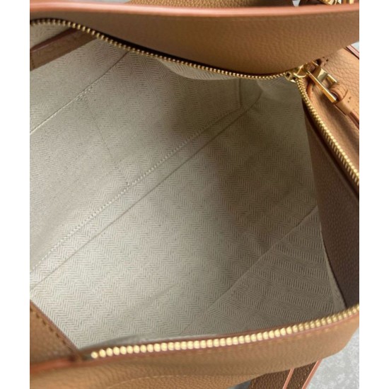 Loewe Puzzle Medium Borse Replica Toffee Grained Calfskin qualità specchio Replica Perfette Loewe Puzzle Medium Borse Toffee Grained Calfskin imitazioni