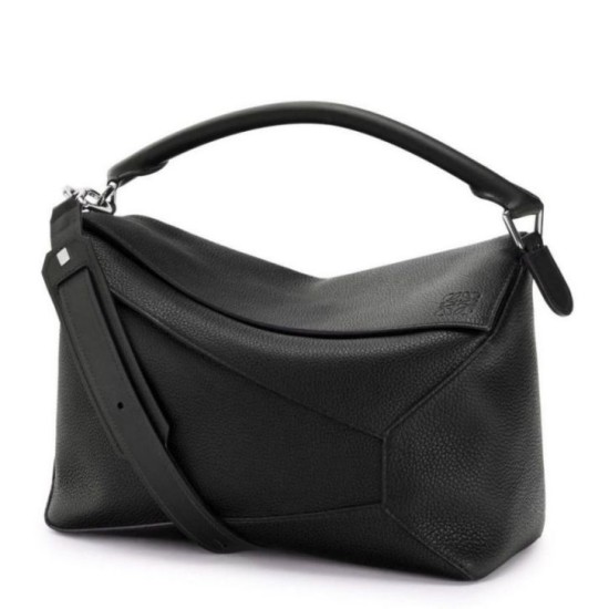 replica Puzzle grande Loewe Nera grana qualità specchio Replica Perfette Puzzle grande Loewe Nera grana imitazioni