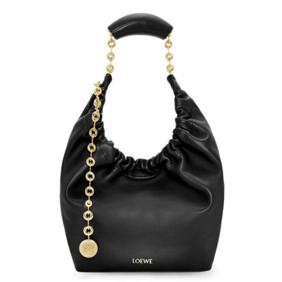 Loewe Piccolo Squeeze Borsa Nero Nappa Agnello Replica Replica Perfette Loewe Piccolo Squeeze Borsa Nero Nappa Agnello imitazioni