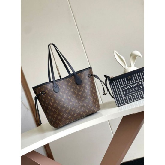Riproduzione Fedele Louis Vuitton Neverfull Inside Out MM Borsa e monogram M11946 imitazioni