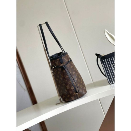 Riproduzione Fedele Louis Vuitton Neverfull Inside Out MM Borsa e monogram M11946 imitazioni