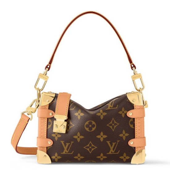 Riproduzione Fedele LV Side Trunk PM Borse Replica Alta Qualità tela monogram M46815 imitazioni
