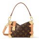 Riproduzione Fedele LV Side Trunk PM Borse Replica Alta Qualità tela monogram M46815 imitazioni