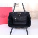 Replica fedele Valentino Piccolo Rockstud Tote Nero Grained Calfskin Riproduzione Fedele fedele Valentino Piccolo Rockstud Tote Nero Grained Calfskin imitazioni