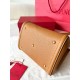 Replica Perfette Valentino Alltime Piccolo Borsa Marrone vitello granata imitazioni