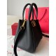 fedele Valentino Alltime Piccolo Borsa Nero vitello granata Replica Replica Perfette fedele Valentino Alltime Piccolo Borsa Nero vitello granata imitazioni