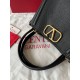 fedele Valentino Alltime Piccolo Borsa Nero vitello granata Replica Replica Perfette fedele Valentino Alltime Piccolo Borsa Nero vitello granata imitazioni