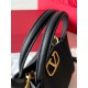 fedele Valentino Alltime Piccolo Borsa Nero vitello granata Replica Replica Perfette fedele Valentino Alltime Piccolo Borsa Nero vitello granata imitazioni