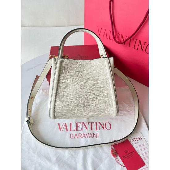 Valentino Alltime Piccolo Borsa Bianco vitello granata Replica Replica Perfette Valentino Alltime Piccolo Borsa Bianco vitello granata imitazioni