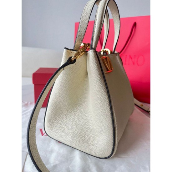 Valentino Alltime Piccolo Borsa Bianco vitello granata Replica Replica Perfette Valentino Alltime Piccolo Borsa Bianco vitello granata imitazioni