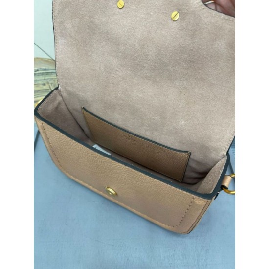 Valentino Alltime Borse a tracolla Beige Granulato Replica Replica Perfette Valentino Alltime Borse a tracolla Beige Granulato imitazioni
