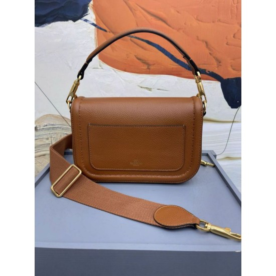 Valentino Alltime Borsa a tracolla Marrone Granulata Replica Replica Perfette Valentino Alltime Borsa a tracolla Marrone Granulata imitazioni