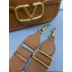 Valentino Alltime Borsa a tracolla Marrone Granulata Replica Replica Perfette Valentino Alltime Borsa a tracolla Marrone Granulata imitazioni