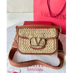 Valentino Alltime Borse a tracolla Raffia naturale