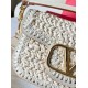 Replica Perfette Valentino Alltime Borse a tracolla Bianco Raffia imitazioni