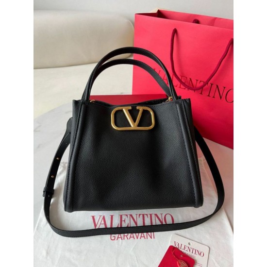 Valentino Alltime Medium Borsa Nero vitello granata Replica Replica Perfette Valentino Alltime Medium Borsa Nero vitello granata imitazioni