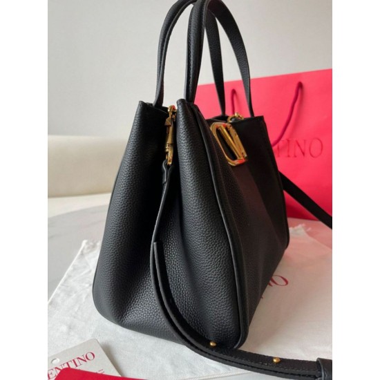 Valentino Alltime Medium Borsa Nero vitello granata Replica Replica Perfette Valentino Alltime Medium Borsa Nero vitello granata imitazioni