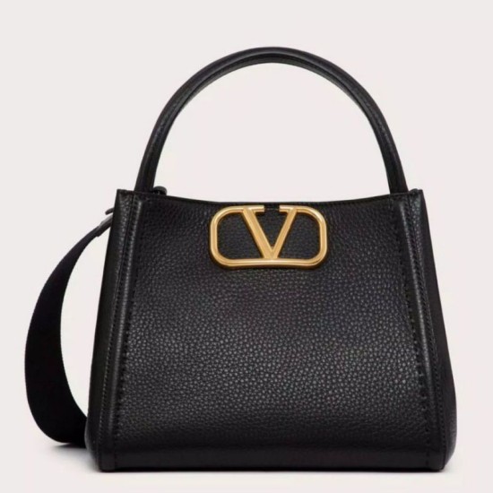 Valentino Alltime Medium Borsa Nero vitello granata Replica Replica Perfette Valentino Alltime Medium Borsa Nero vitello granata imitazioni