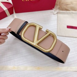 replica Valentino VLogo Reversible Belt 70mm Beige and Nero Calfskin qualità specchio Replica Perfette Valentino VLogo Reversible Belt 70mm Beige and Nero Calfskin imitazioni