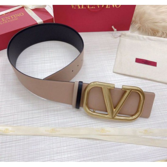 replica Valentino VLogo Reversible Belt 70mm Beige and Nero Calfskin qualità specchio Replica Perfette Valentino VLogo Reversible Belt 70mm Beige and Nero Calfskin imitazioni