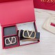 Replica Perfette Valentino VLogo Cintura reversibile 40mm vitello beige e nera imitazioni