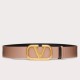 Replica Perfette Valentino VLogo Cintura reversibile 40mm vitello beige e nera imitazioni
