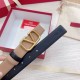 Replica Perfette Valentino VLogo Cintura Reversibile 30mm Beige e Nero Vitello imitazioni