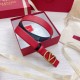 Valentino VLogo Cintura Reversibile 30mm Nero e Rosso Vitello Replica Replica Perfette Valentino VLogo Cintura Reversibile 30mm Nero e Rosso Vitello imitazioni