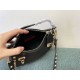 Valentino Rockstud Piccolo Crossbody Borsa Nero Vitello Granulato Replica Replica Perfette Valentino Rockstud Piccolo Crossbody Borsa Nero Vitello Granulato imitazioni