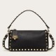 Valentino Rockstud Piccolo Crossbody Borsa Nero Vitello Granulato Replica Replica Perfette Valentino Rockstud Piccolo Crossbody Borsa Nero Vitello Granulato imitazioni