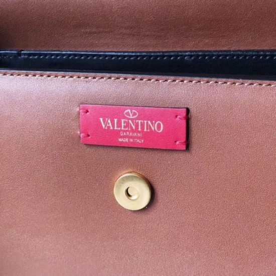 Replica Valentino Supervee Crossbody Borsa Marrone Riproduzione Fedele Valentino Supervee Crossbody Borsa Marrone imitazioni