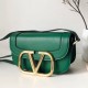 Replica fedele Valentino Supervee Crossbody Borsa Verde Riproduzione Fedele fedele Valentino Supervee Crossbody Borsa Verde imitazioni