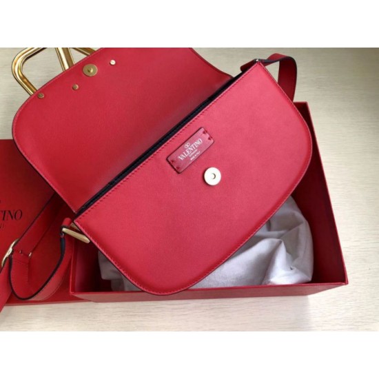 Replica Valentino Supervee Crossbody Borsa Rosso Riproduzione Fedele Valentino Supervee Crossbody Borsa Rosso imitazioni