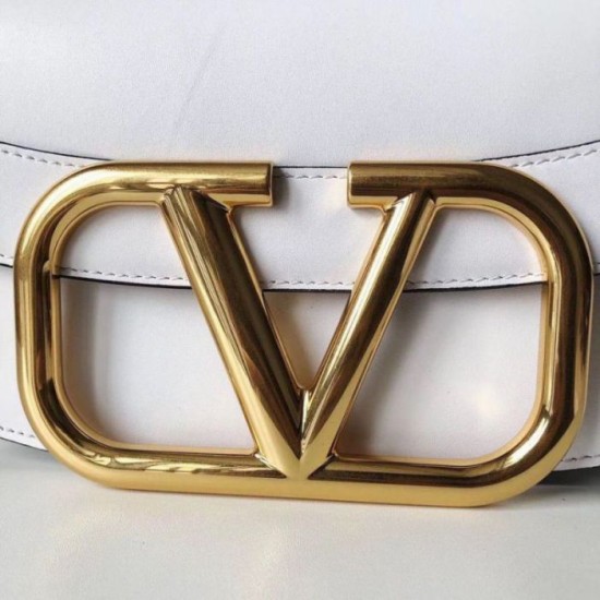 Replica Valentino Supervee Crossbody Borsa Bianco Riproduzione Fedele Valentino Supervee Crossbody Borsa Bianco imitazioni