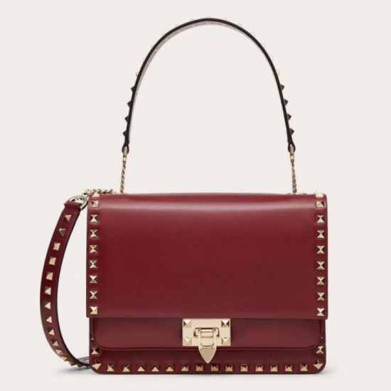 Replica fedele Valentino Rockstud Crossbody Borse Imitazioni Rosso Vitello Riproduzione Fedele fedele Valentino Rockstud Crossbody Borse Imitazioni Rosso Vitello imitazioni