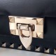 Replica Valentino Rockstud Crossbody Borsa Nero Vitello Riproduzione Fedele Valentino Rockstud Crossbody Borsa Nero Vitello imitazioni