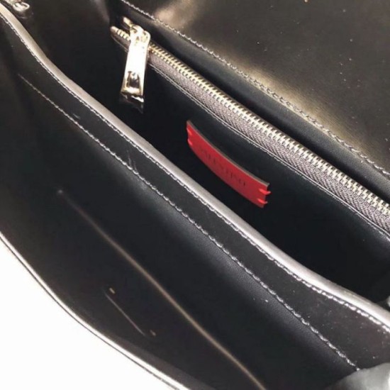 Replica Valentino Rockstud Crossbody Borsa Nero Vitello Riproduzione Fedele Valentino Rockstud Crossbody Borsa Nero Vitello imitazioni