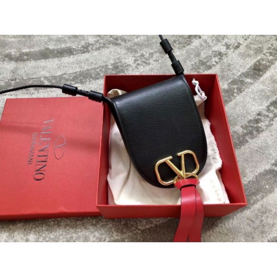 Replica Valentino Piccolo Vring Crossbody Borsa Nero Capra Riproduzione Fedele Valentino Piccolo Vring Crossbody Borsa Nero Capra imitazioni