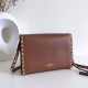 Replica fedele Valentino Rockstud Piccolo Crossbody Borsa Marrone Granulato Riproduzione Fedele fedele Valentino Rockstud Piccolo Crossbody Borsa Marrone Granulato imitazioni