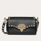 Replica Valentino Mini Rockstud Crossbody Borse Nero Vitello Riproduzione Fedele Valentino Mini Rockstud Crossbody Borse Replica Nero Vitello imitazioni