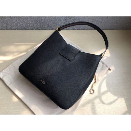 Replica Valentino Vsling Hobo Borsa Nero Vitello Granato Riproduzione Fedele Valentino Vsling Hobo Borsa Nero Vitello Granato imitazioni